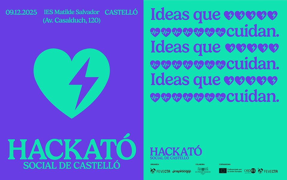 Nova edició dels Hackatons per a emprendre en cooperativa del projecte Inspiracoop de FEVECTA